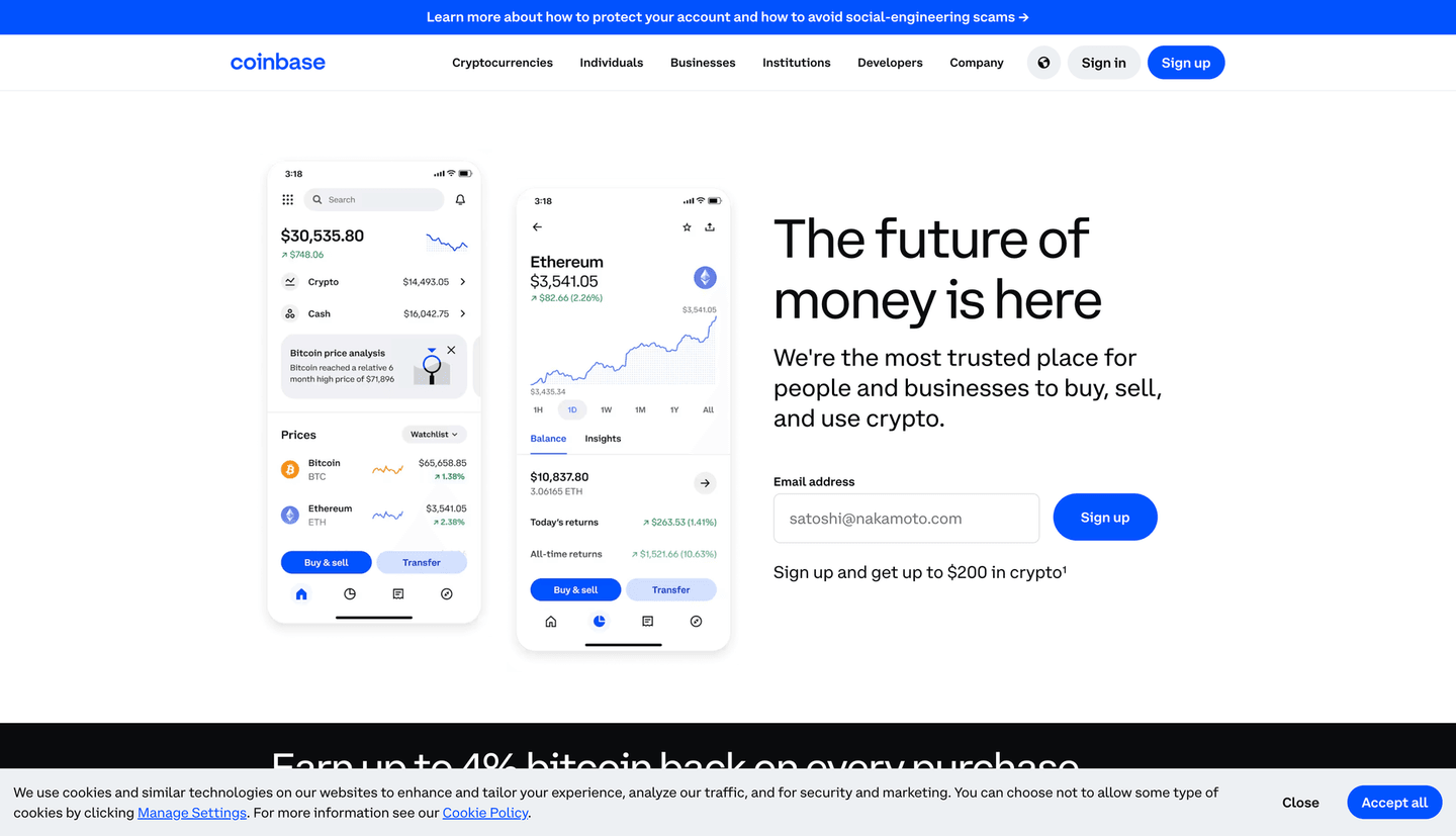 Image of Coinbase - Top VCs in Blockchain