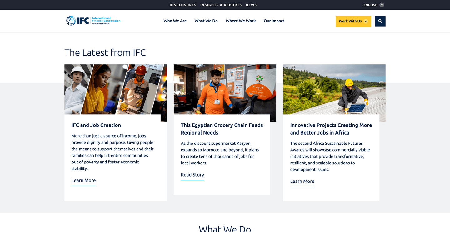Image of International Finance Corporation - Early Stage VC Firm