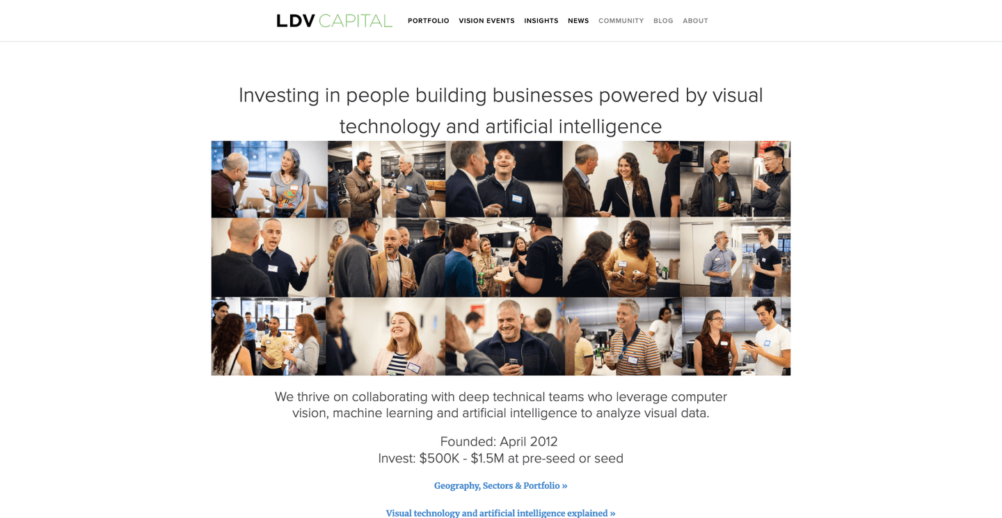 Image of LDV Capital- Top VCs in Agriculture
