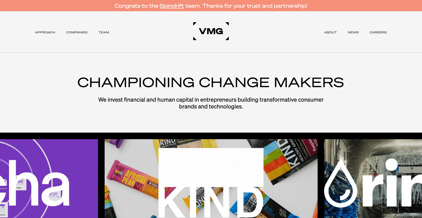 Image of VMG Partners- Top VCs in Consumer Goods