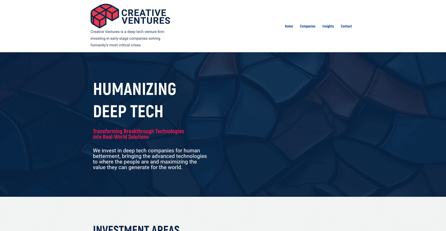 Image of Creative Ventures - Top VCs in Robotics