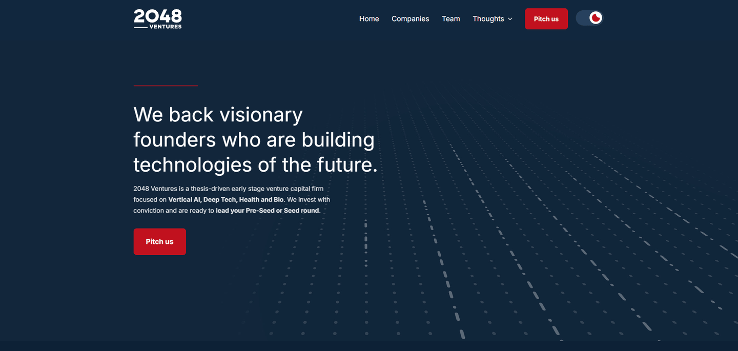 Image of 2048 Ventures - Top VCs in Robotics